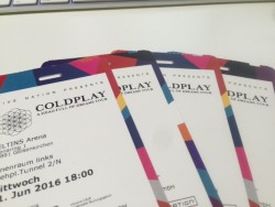 Coldplay Veltins Arena - Gelsenkirchen